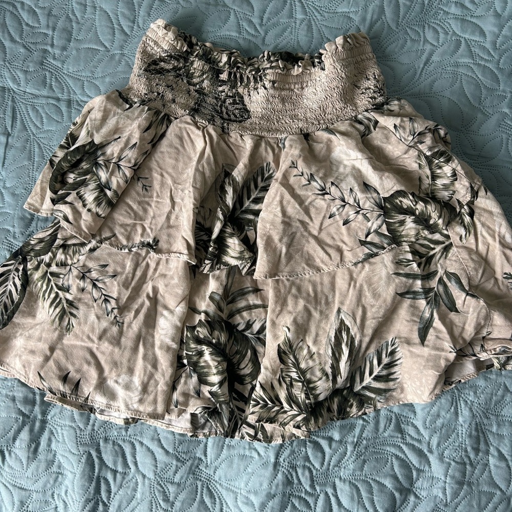 Floral Print Women's Skirt